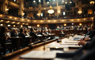 Sergio Mattarella durante l'assemblea congressuale dell'Upi