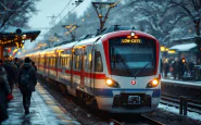 Treno Sicilia Express in partenza per un viaggio economico