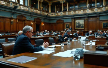 Discussione in aula sulla sicurezza nell'industria