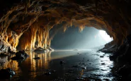 Ottavia Piana durante il soccorso in grotta