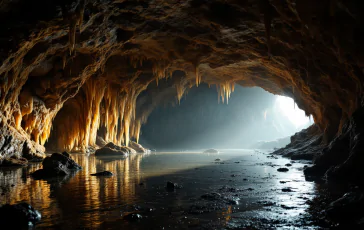 Ottavia Piana durante il soccorso in grotta