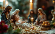 Presepe del Vaticano con simboli religiosi significativi