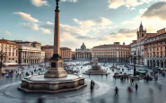 Papa Francesco arriva a Piazza di Spagna con tensione e sicurezza