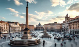 Papa Francesco arriva a Piazza di Spagna con tensione e sicurezza