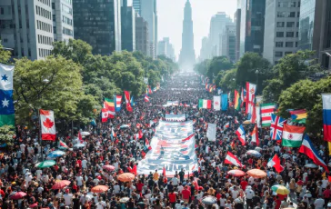 Manifestazione a Roma con cartelli contro ddl sicurezza