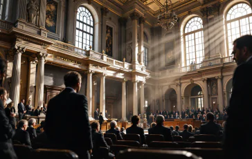 Tommaso Foti durante il giuramento come ministro