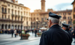 Cerimonia di consegna della Turrita d'argento a Bologna