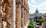 Il re di Spagna al Campidoglio durante la visita a Roma