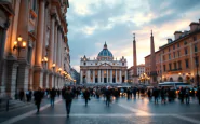 Incontro istituzionale a Roma durante una visita di Stato