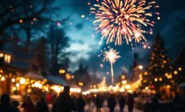 Immagine di un'aggressione a colpi di coltello durante Capodanno