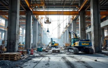 Immagine degli allagamenti nel cantiere M4 a Milano