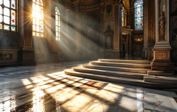 Battesimo di un bambino in Vaticano durante una cerimonia religiosa