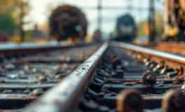 Passeggeri in attesa durante sciopero ferroviario