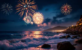 Fuochi d'artificio e concerti per il Capodanno in Sardegna