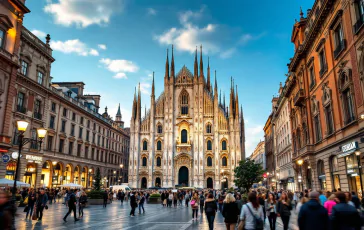 Polizia in azione nelle zone rosse di Milano