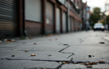 Immagine che rappresenta il degrado e la violenza a Napoli