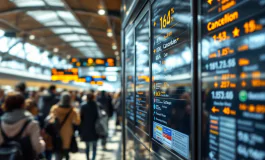 Guasti elettrici alla stazione Termini di Roma