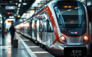 Treno in ritardo alla stazione di Milano