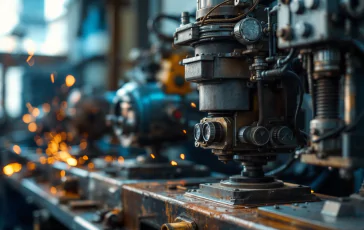 Donne saldatrici al lavoro in un'officina a Udine