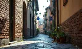 Immagine di un femminicidio a Sassari con evidenza della vittima