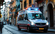 Ambulanza a Napoli colpita da furto audace