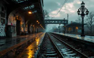 Immagine della stazione di Alessandria dopo la rissa