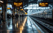 Treni fermi a Roma Termini a causa di guasti elettrici