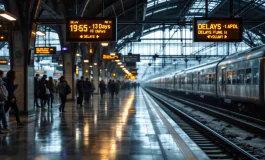 Treni fermi a Roma Termini a causa di guasti elettrici