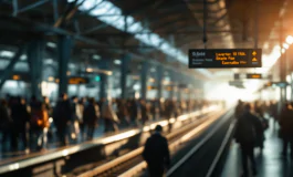 Immagine dei disagi causati da guasti elettrici a Roma Termini