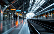 Immagine di un treno fermo a Milano a causa di guasti