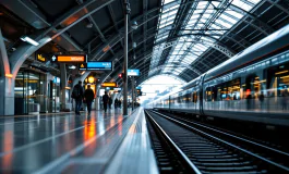 Immagine di un treno fermo a Milano a causa di guasti