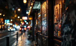 Immagine del Trottoir di Milano, simbolo culturale