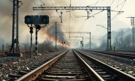 Immagine che rappresenta incendi dolosi vicino ai binari ferroviari