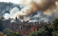 Vigili del fuoco in azione ai Magazzini del Cotone