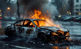 Incendio dell'auto della vicesindaca di Novoli