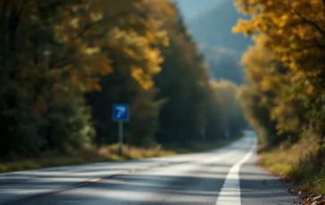 Incidente stradale sulla Strada Statale 77 con un'auto coinvolta