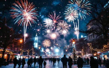 Immagine di incidenti durante le feste di Capodanno in Italia