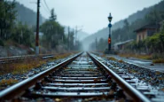 Treno fermo a causa del maltempo in Calabria