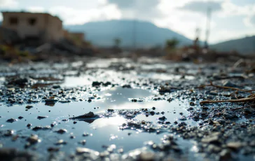 Esondazioni nelle campagne sarde durante il maltempo