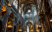 Celebrazione della messa per la pace nel duomo di Orvieto