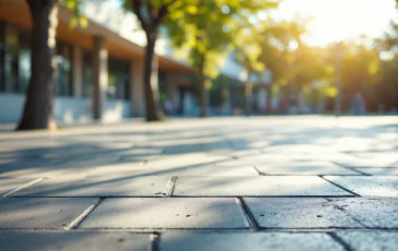 Metal detector installato in una scuola per sicurezza