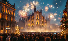 Manifestazione contro le molestie a Capodanno a Milano