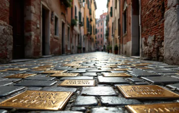 Pietre d'inciampo a Venezia commemorano le vittime