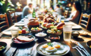 Pranzo solidale dell'Epifania a Roma con amici