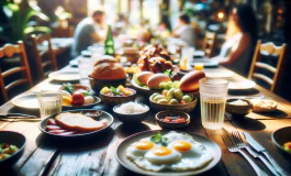 Pranzo solidale dell'Epifania a Roma con amici