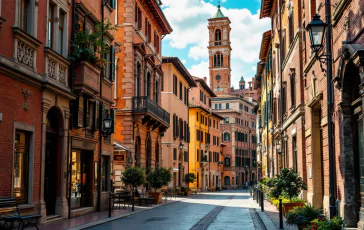 Manifestazione a Bologna contro gli affitti brevi