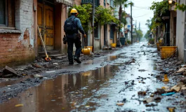 Immagine della ricostruzione in Emilia Romagna dopo l'alluvione