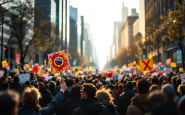 Manifestazione a Roma per i diritti LGBTQ+