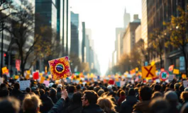 Manifestazione a Roma per i diritti LGBTQ+