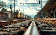 Manifestazione del personale ferroviario in Toscana